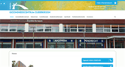 Desktop Screenshot of gc-zuiderkroon.nl